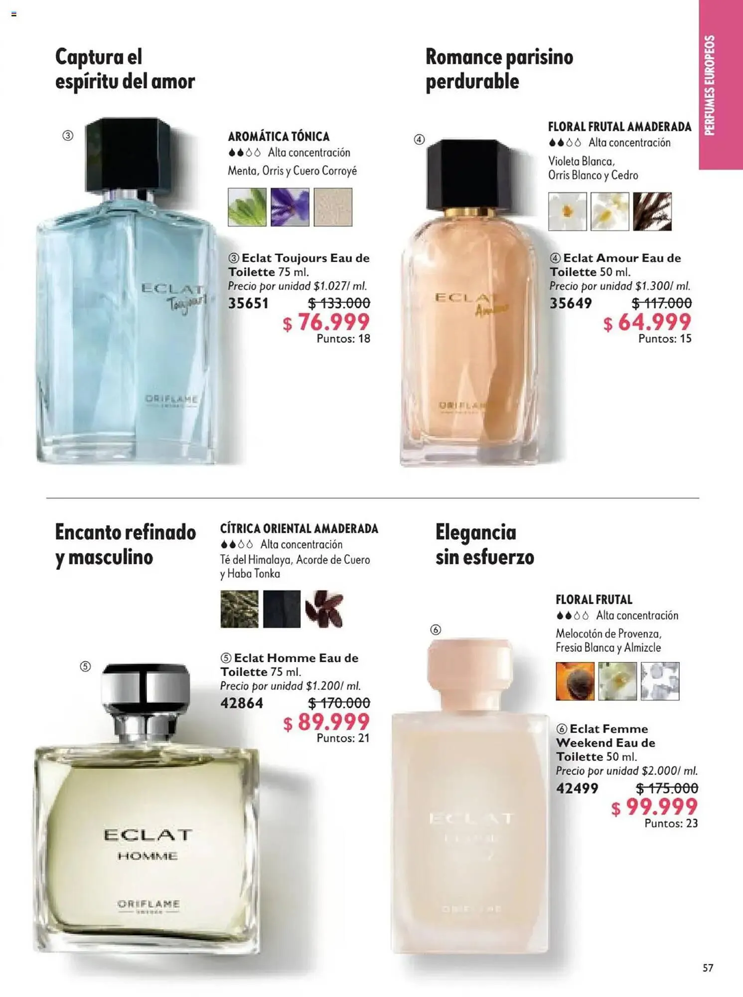 Catalogo de Catálogo Oriflame 12 de julio al 2 de agosto 2025 - Pag 57