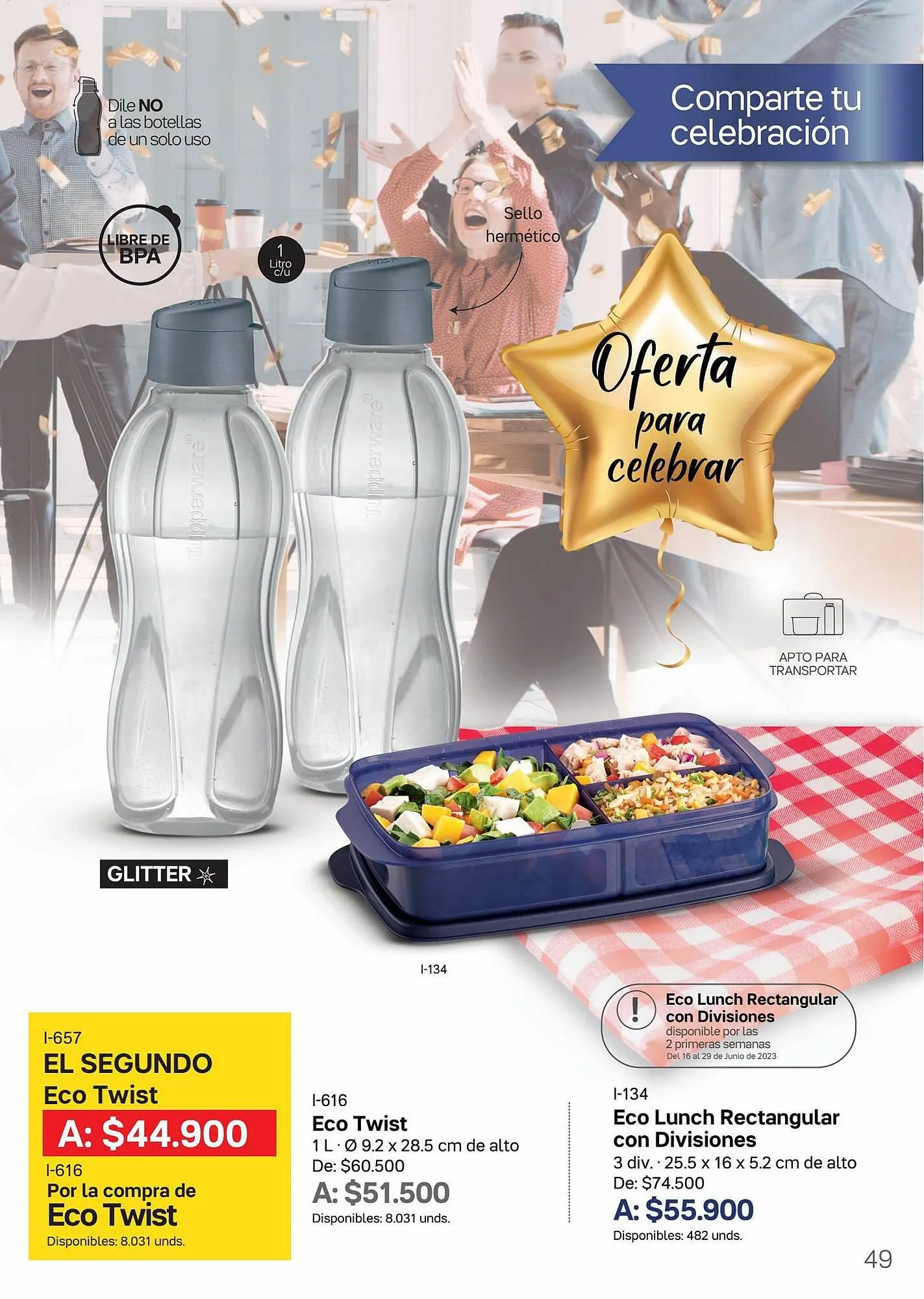 Catalogo de Catálogo Tupperware 16 de junio al 13 de julio 2023 - Pag 51