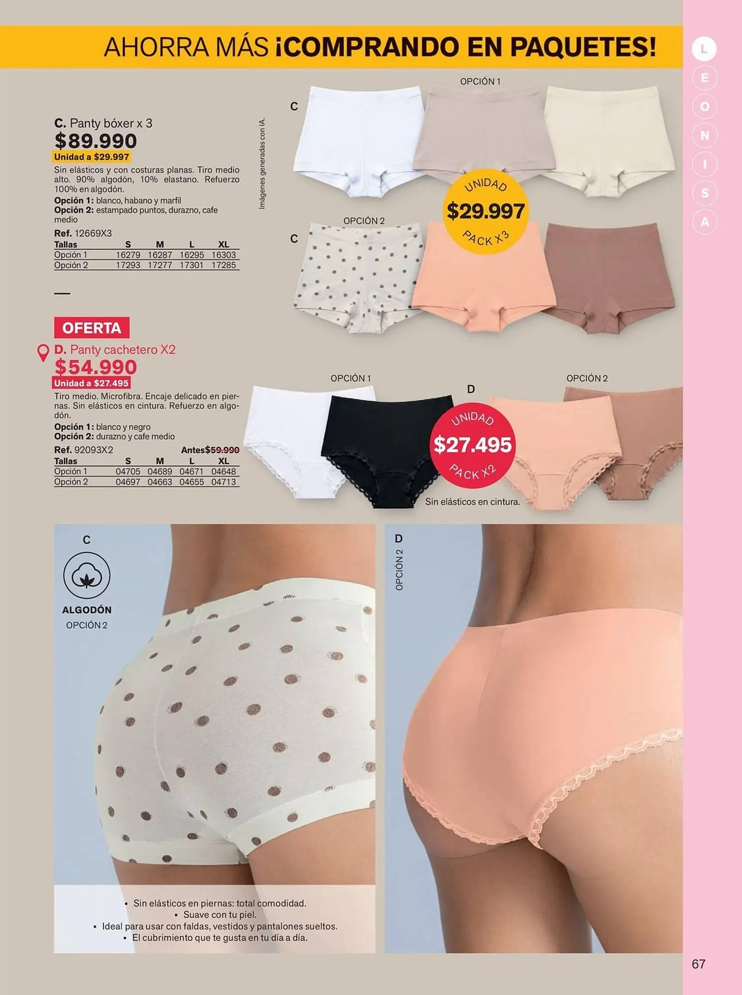 Catalogo de Catálogo Leonisa 15 de julio al 4 de agosto 2026 - Pag 65