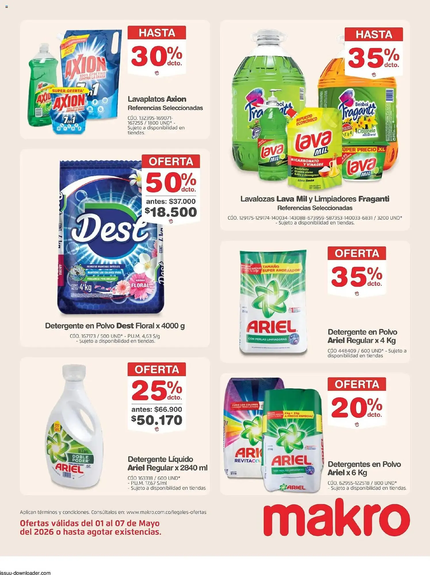Catalogo de Catálogo Makro 1 de mayo al 8 de mayo 2026 - Pag 20
