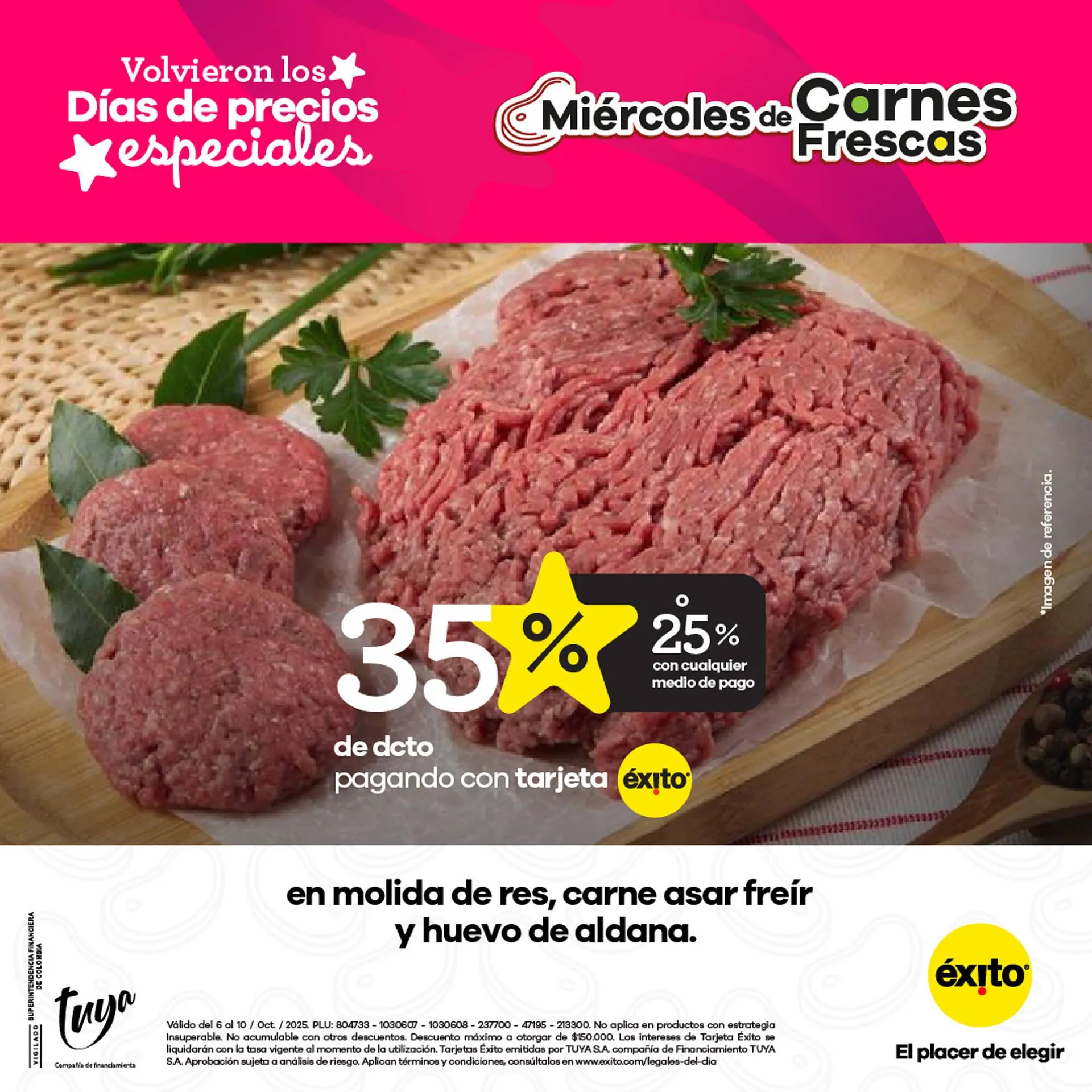 Catalogo de Catálogo Éxito 8 de octubre al 10 de octubre 2025 - Pag 5