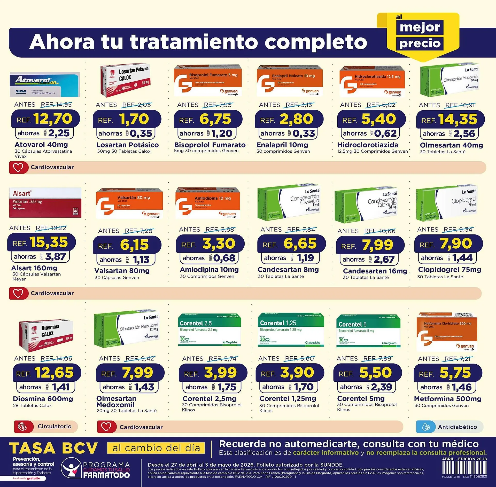 Catalogo de Catálogo FarmaTodo 27 de abril al 3 de mayo 2026 - Pag 12