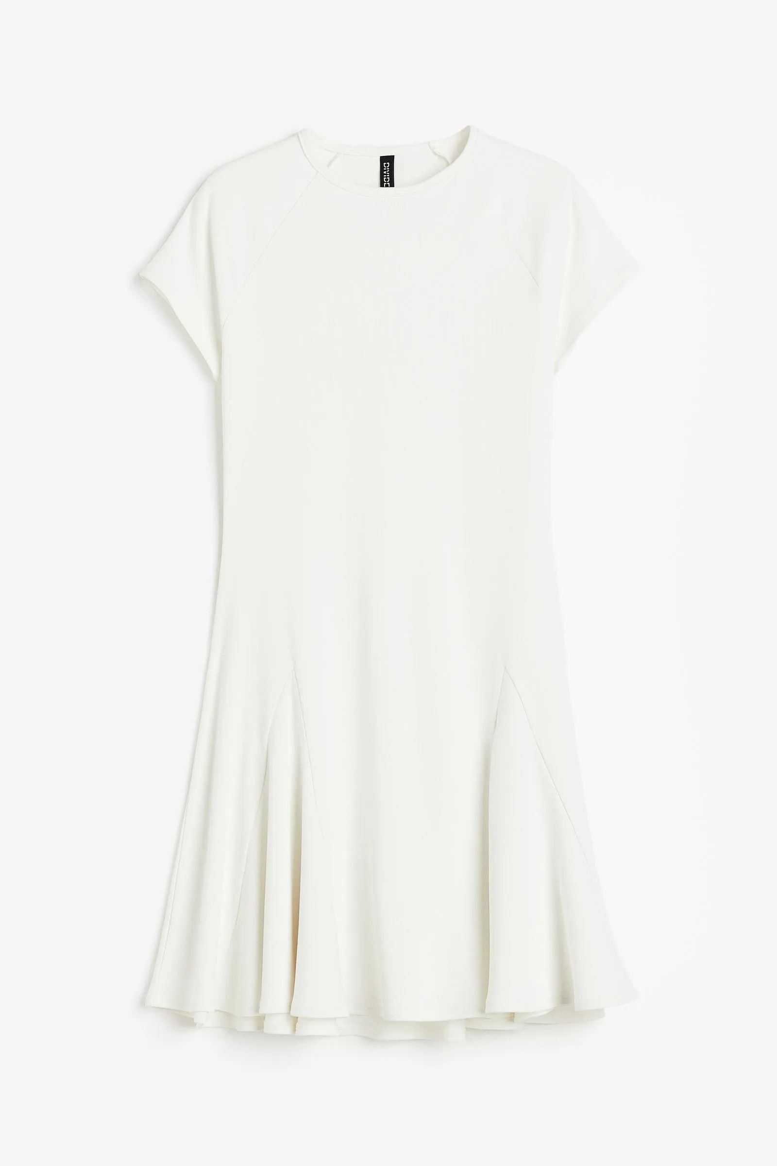 Vestido de punto con nesgas