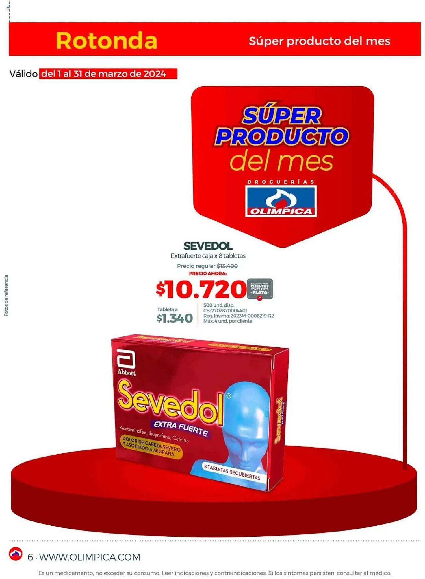 Catalogo de Catálogo Olímpica 1 de marzo al 31 de marzo 2024 - Pag 6