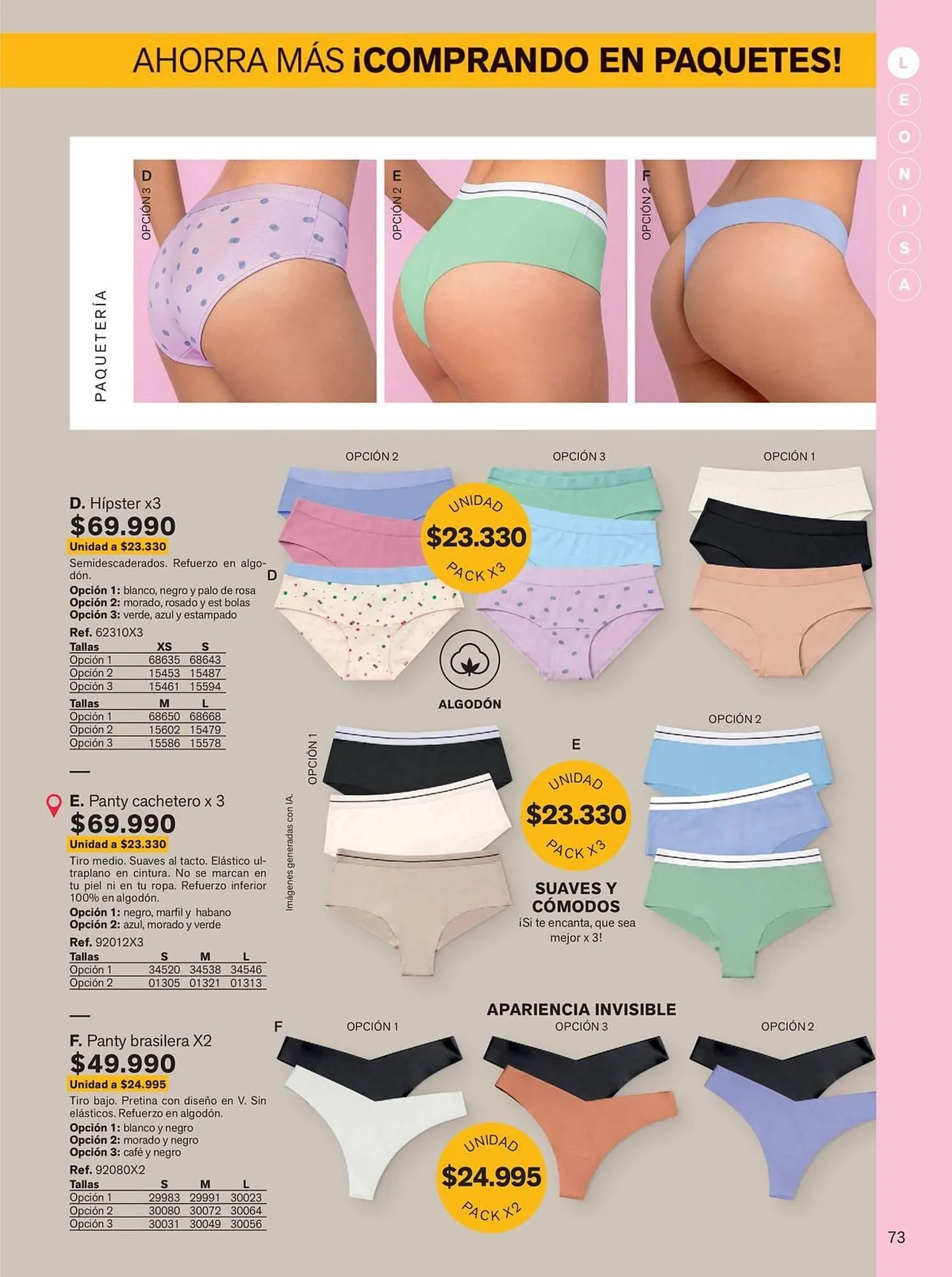 Catalogo de Catálogo Leonisa 15 de julio al 4 de agosto 2026 - Pag 71