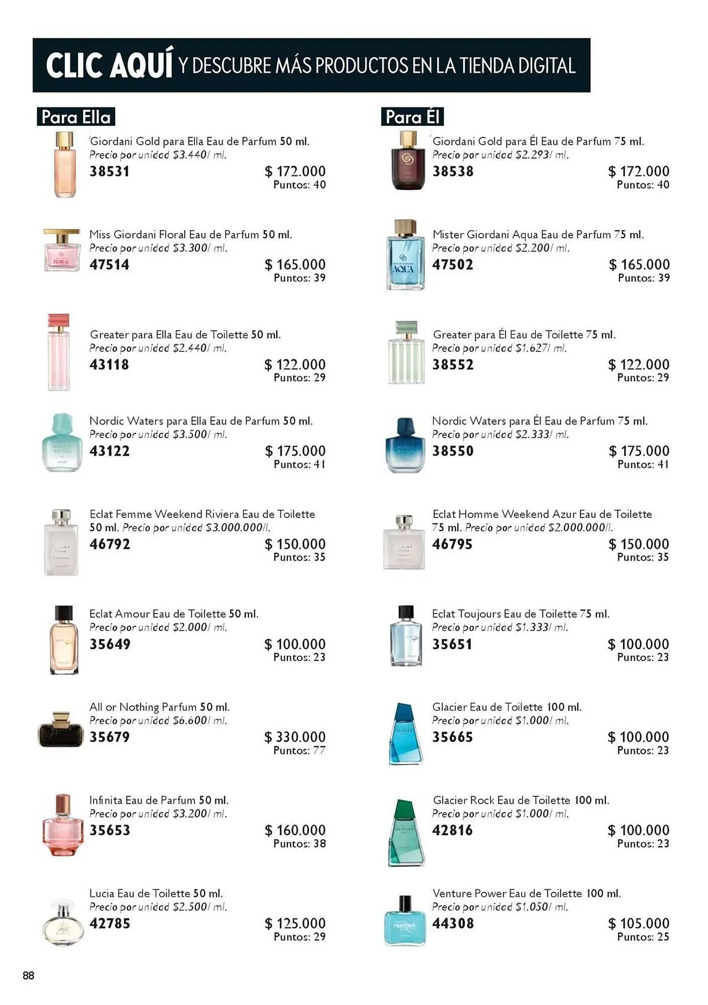 Catalogo de Catálogo Oriflame 27 de diciembre al 23 de enero 2026 - Pag 88