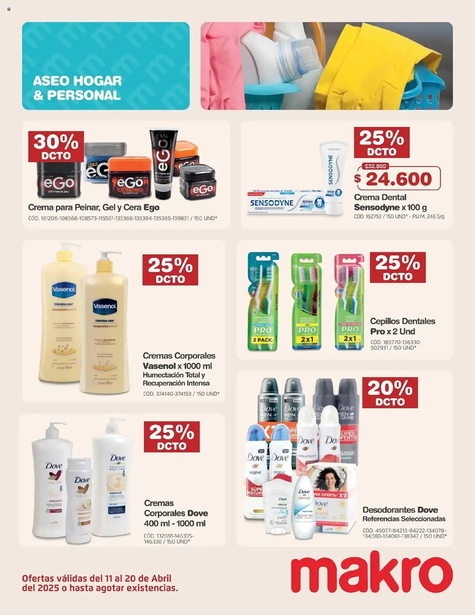 Catalogo de Catálogo Makro 11 de abril al 20 de abril 2025 - Pag 18