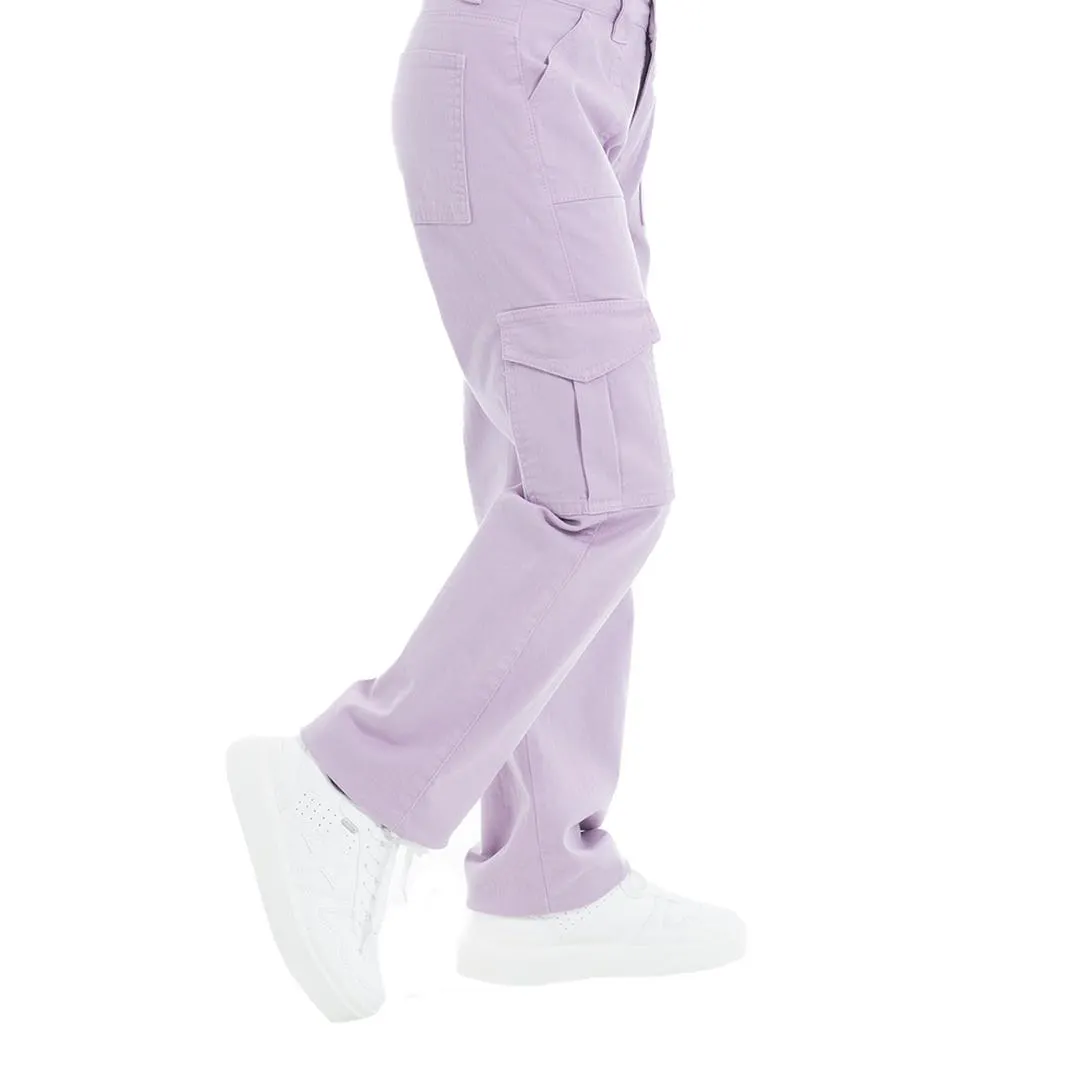 PURPLE CARGO PANTS FOR GIRLS