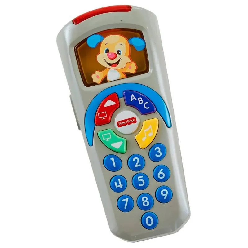 Juguete de Bebé Fisher Price Ríe y Aprende Control Remoto de Perrito