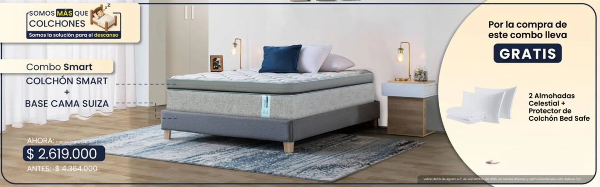 Catalogo de Catálogo Colchones El Dorado 18 de agosto al 11 de septiembre 2025 - Pag 2