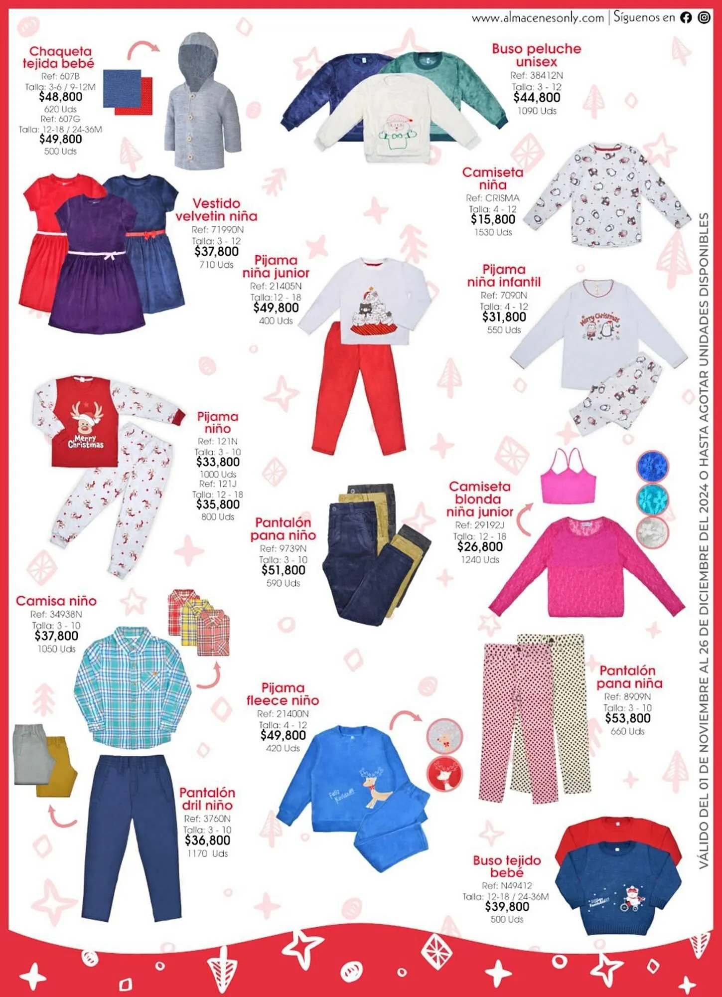 Catalogo de Catálogo Almacenes Only 4 de noviembre al 26 de diciembre 2024 - Pag 2