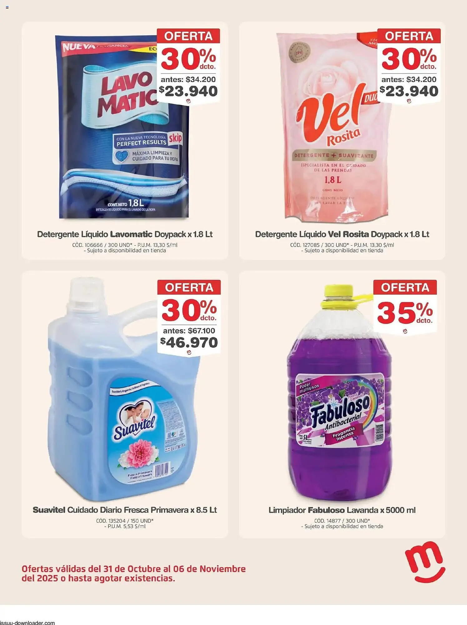 Catalogo de Catálogo Makro 31 de octubre al 6 de noviembre 2025 - Pag 22