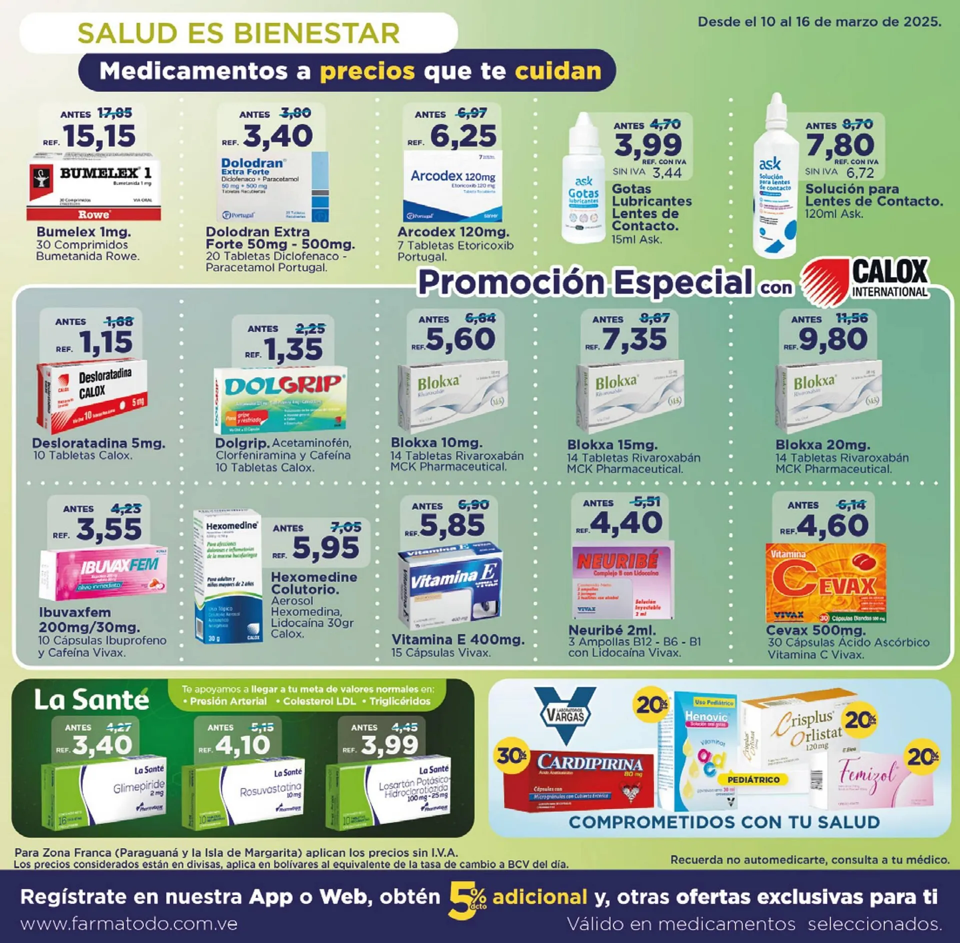 Catalogo de Catálogo FarmaTodo 11 de marzo al 16 de marzo 2025 - Pag 6