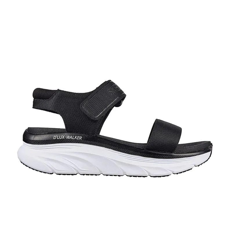 Sandalia Skechers Casual Dama Relaxed Fit Negro