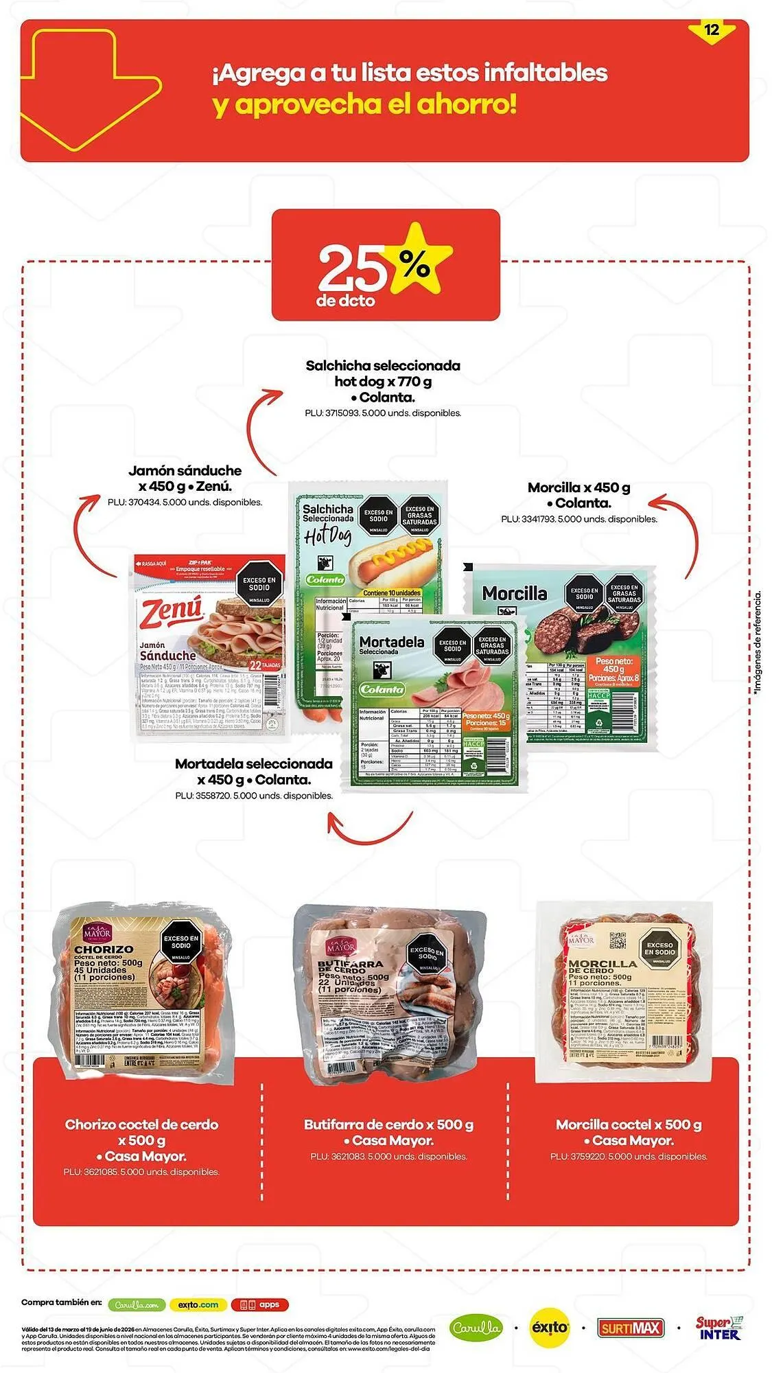 Catalogo de Catálogo Carulla 17 de marzo al 19 de junio 2026 - Pag 3