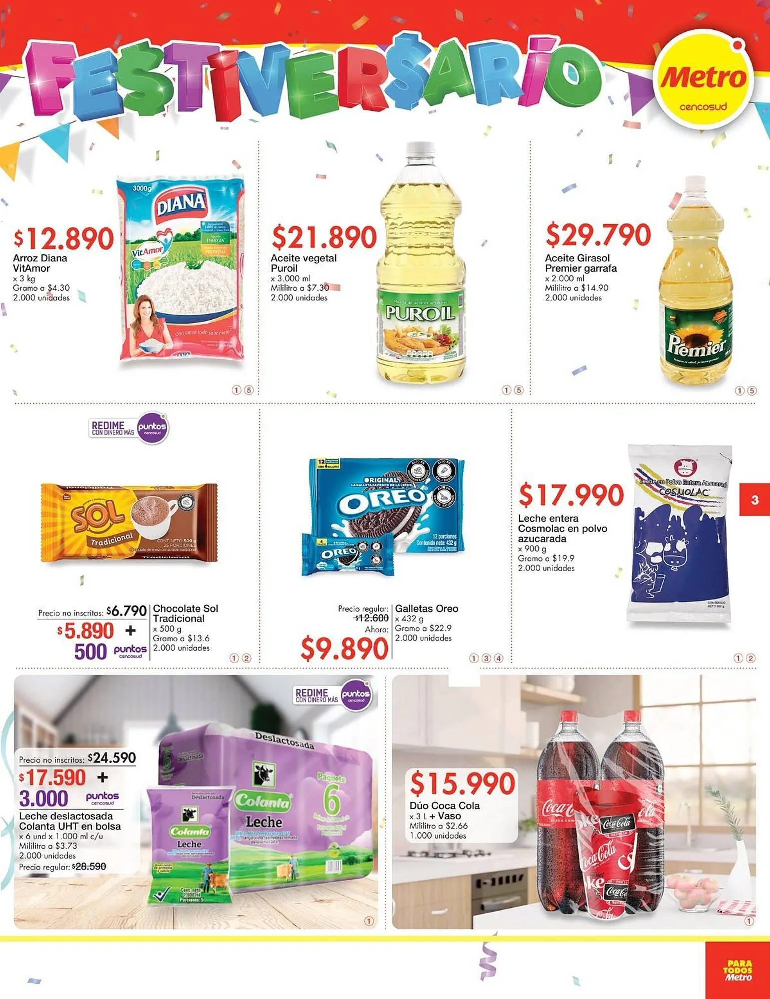 Catalogo de Catálogo Metro 21 de septiembre al 24 de septiembre 2023 - Pag 3