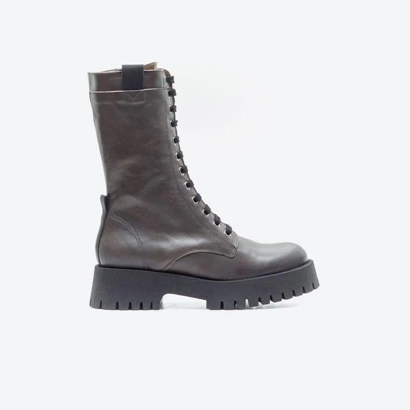 Bota Casual Mujer Freeport Bcfd Gris Oscuro