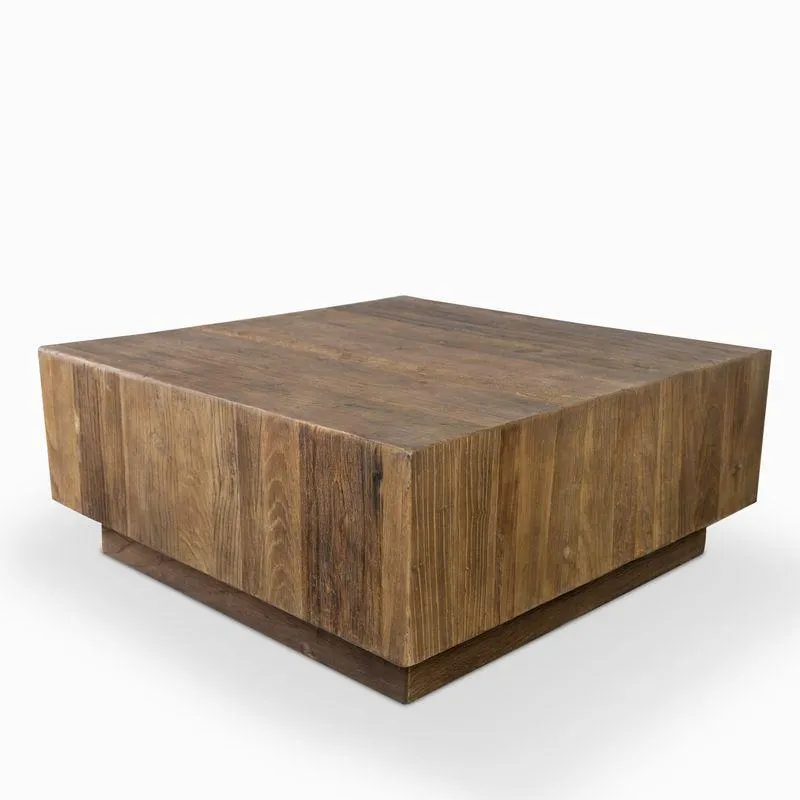 Mesa centro madera 38x90x90