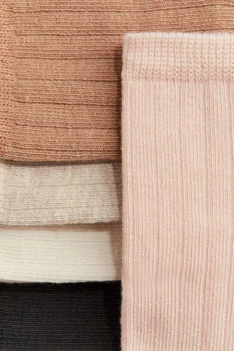 Pack de 5 medias en punto tejido