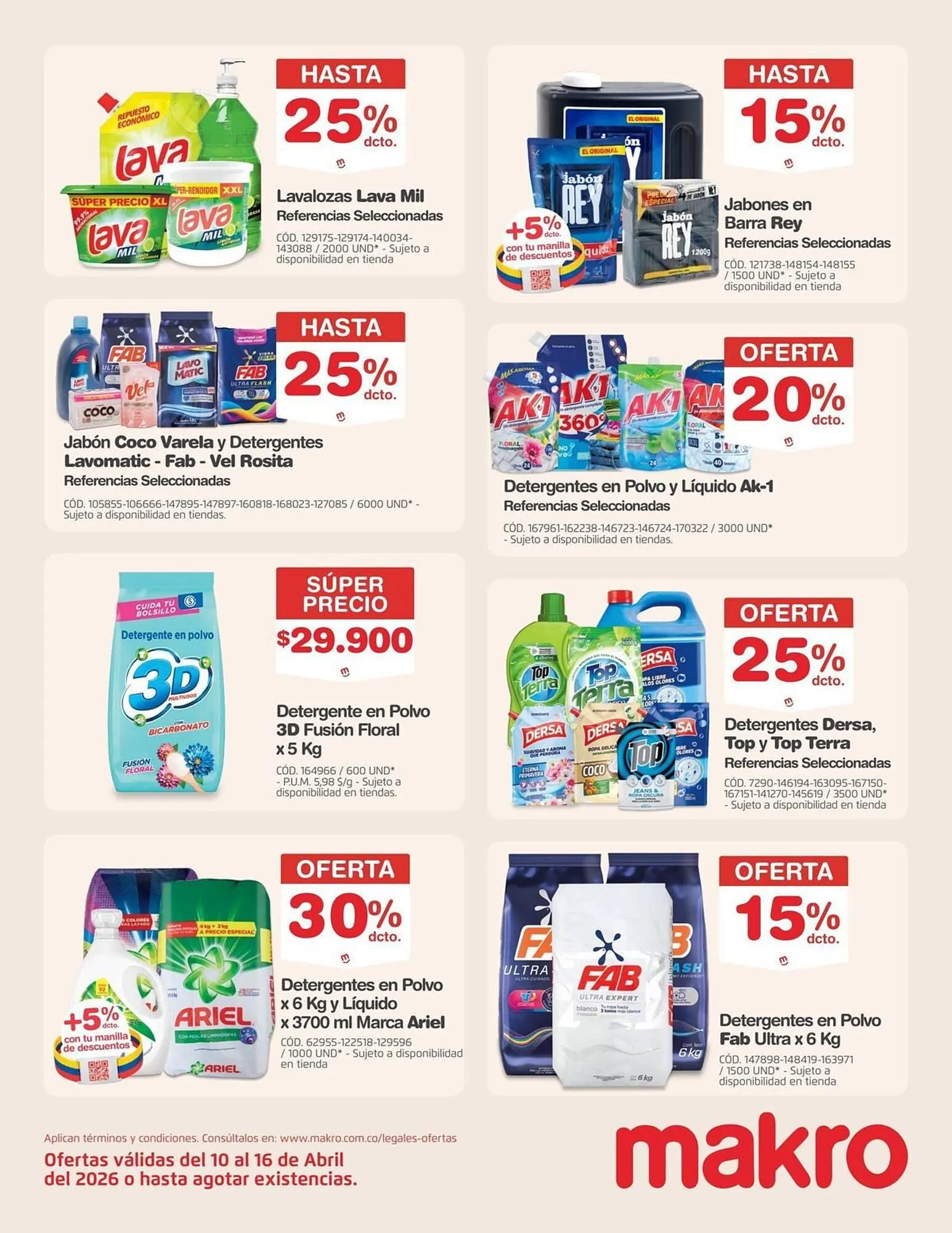 Catalogo de Catálogo Makro 10 de abril al 16 de abril 2026 - Pag 23