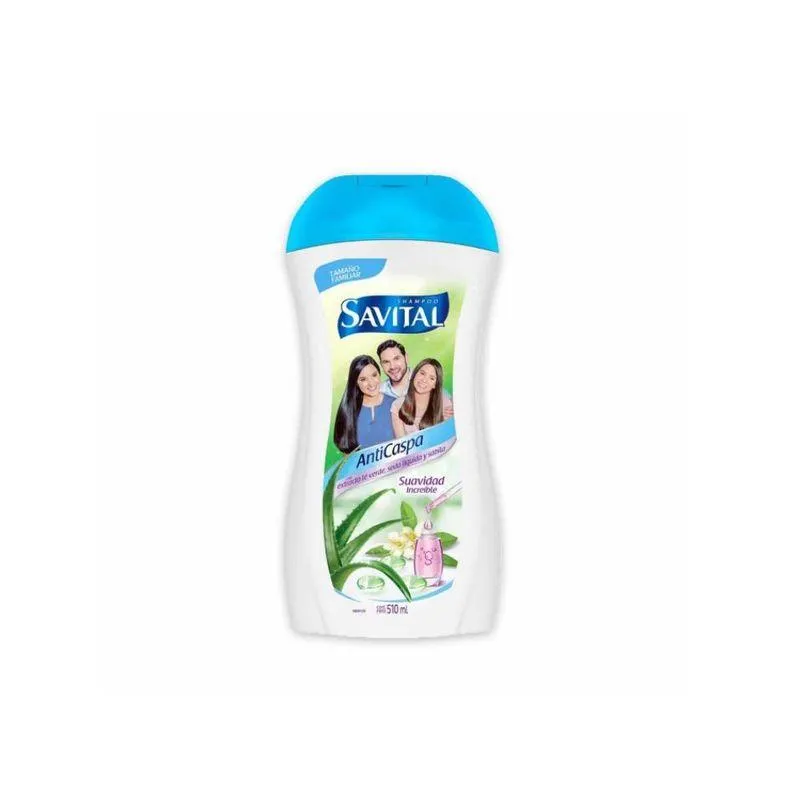 Savital Shampoo Caspa Te Y Seda 510 ml