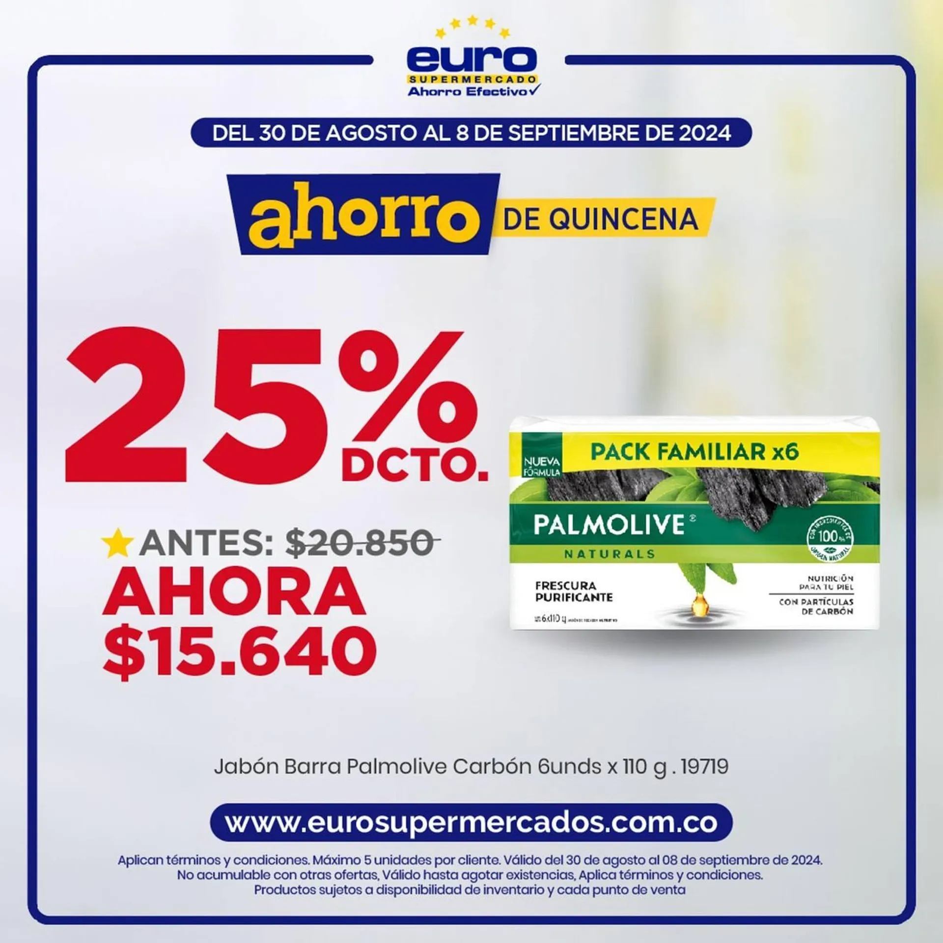 Catalogo de Catálogo Euro Supermercados 1 de septiembre al 15 de septiembre 2024 - Pag 8