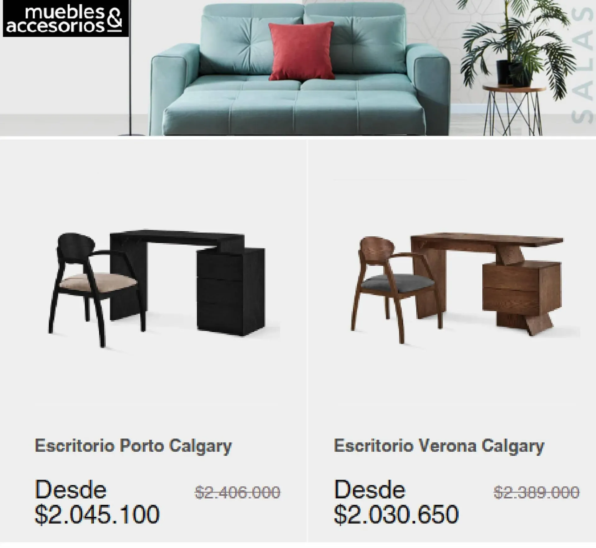 Catalogo de Catálogo Muebles & Accesorios 6 de septiembre al 30 de septiembre 2023 - Pag 4