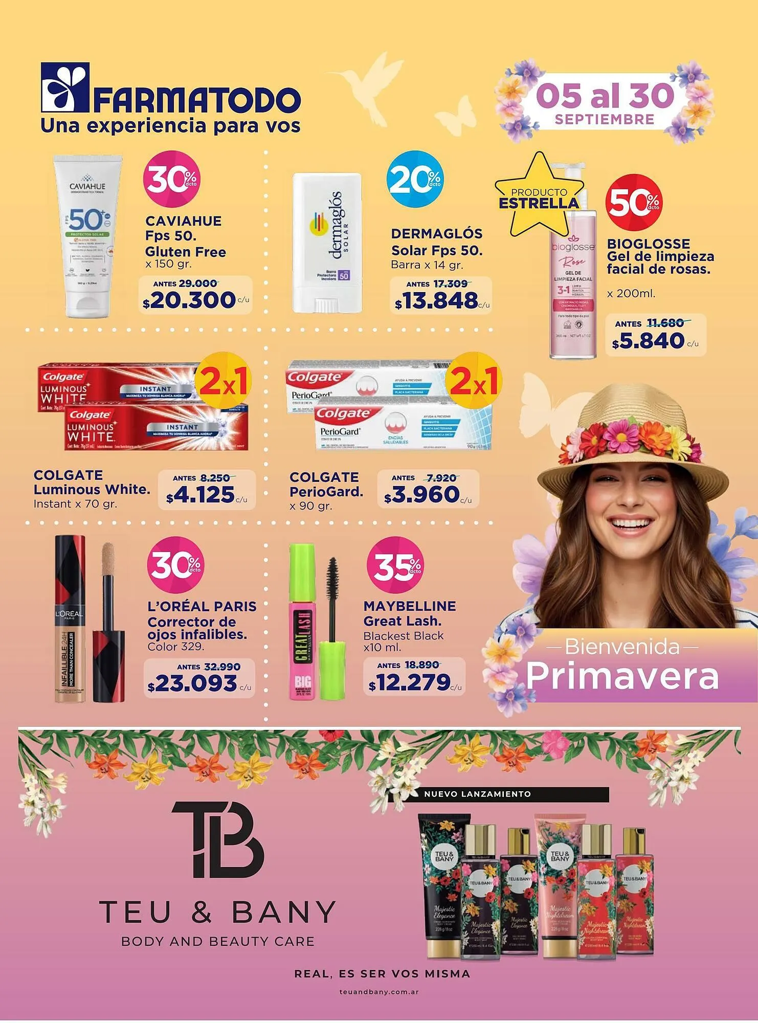 Catalogo de catálogo FarmaTodo 5 de septiembre al 30 de septiembre 2025 - Pag 1