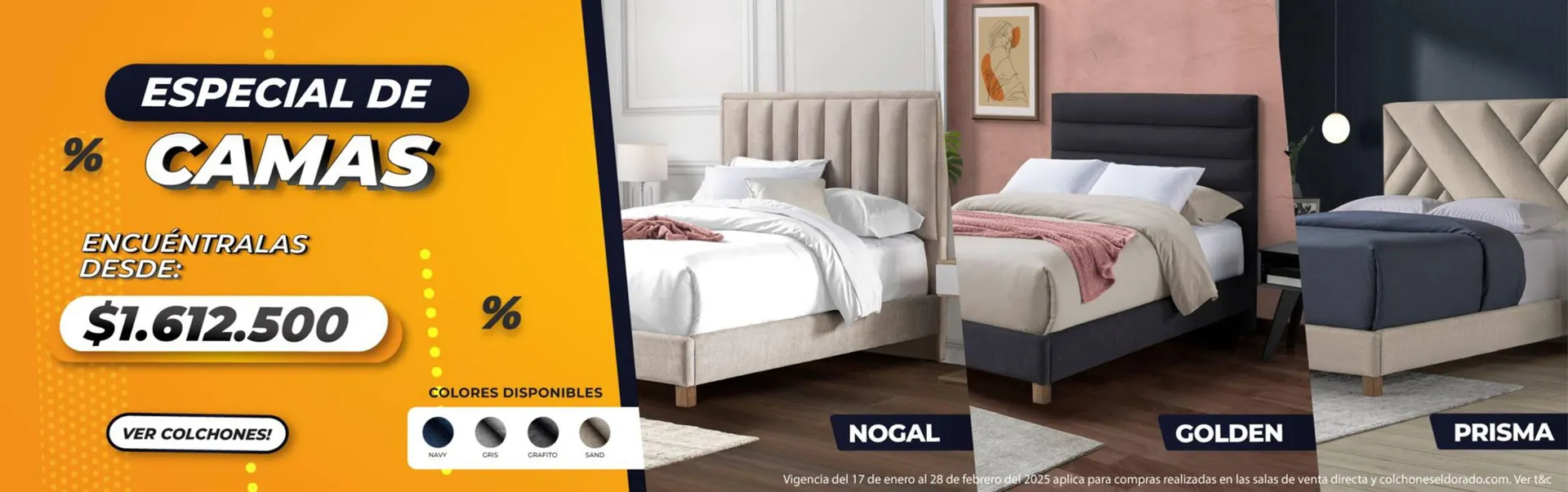 Catalogo de Catálogo Colchones El Dorado 28 de enero al 1 de marzo 2025 - Pag 4