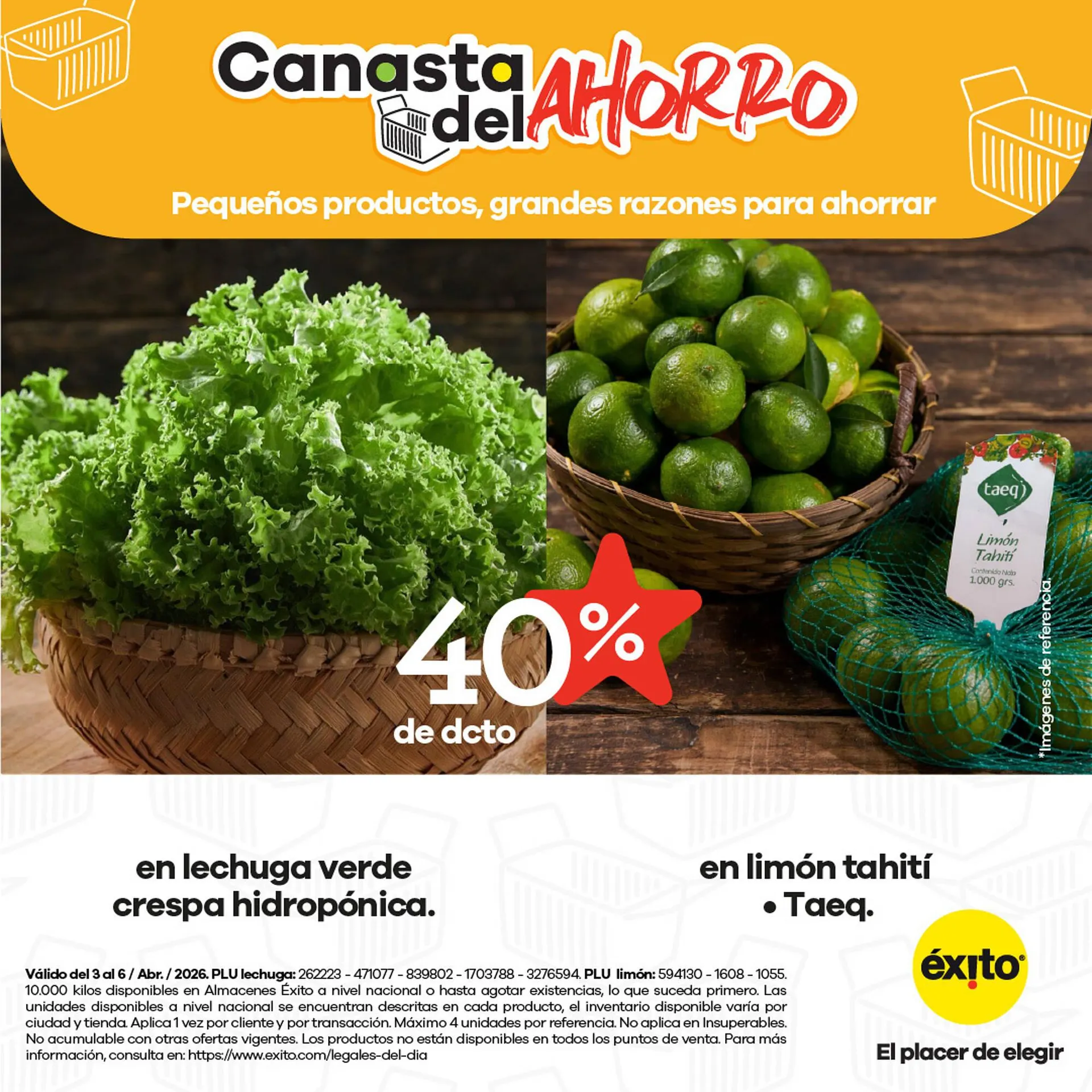 Catalogo de Catálogo Éxito 3 de abril al 6 de abril 2026 - Pag 3