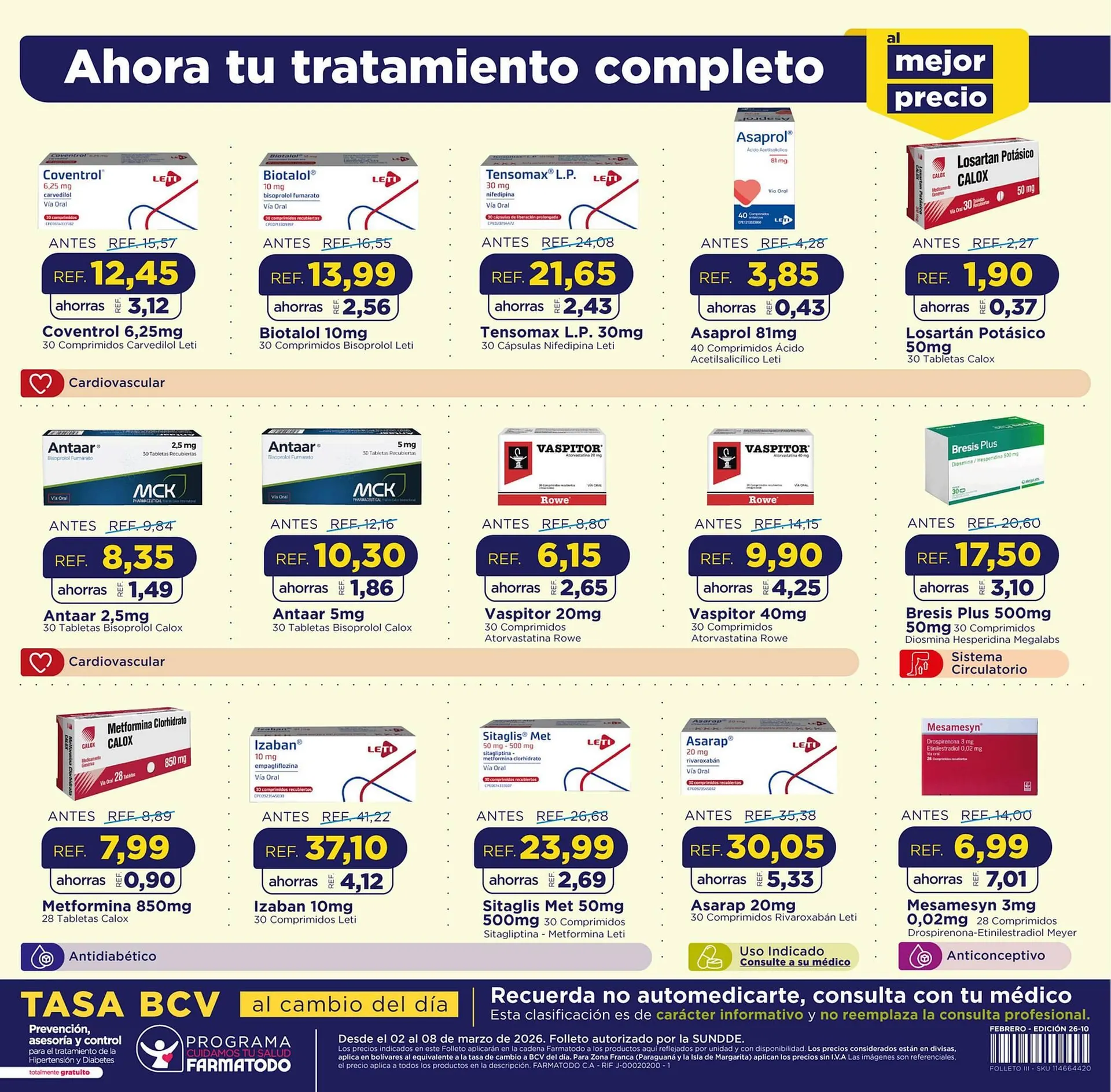 Catalogo de Catálogo FarmaTodo 2 de marzo al 8 de marzo 2026 - Pag 12