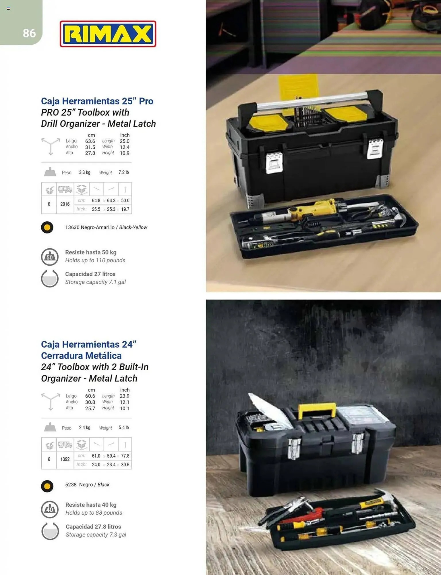 Catalogo de Catálogo Rimax 1 de mayo al 31 de diciembre 2025 - Pag 86