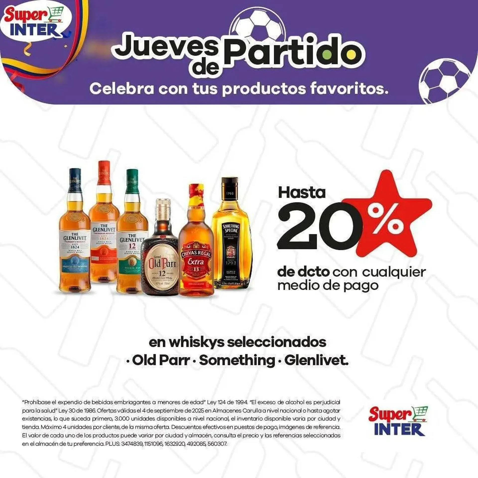 Catalogo de Catálogo Super Inter 4 de septiembre al 4 de septiembre 2025 - Pag 1