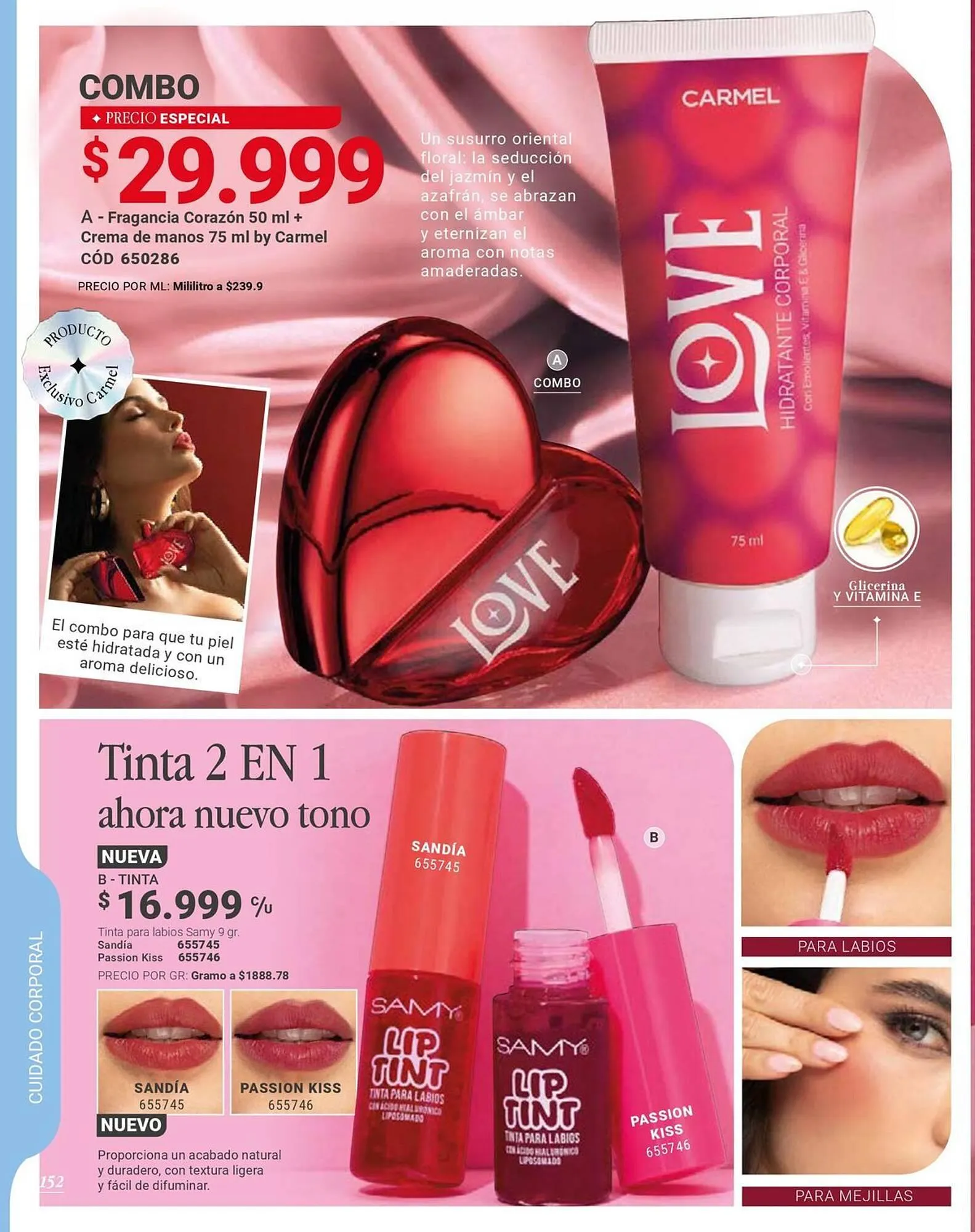 Catalogo de Catálogo Carmel 25 de marzo al 30 de abril 2025 - Pag 156