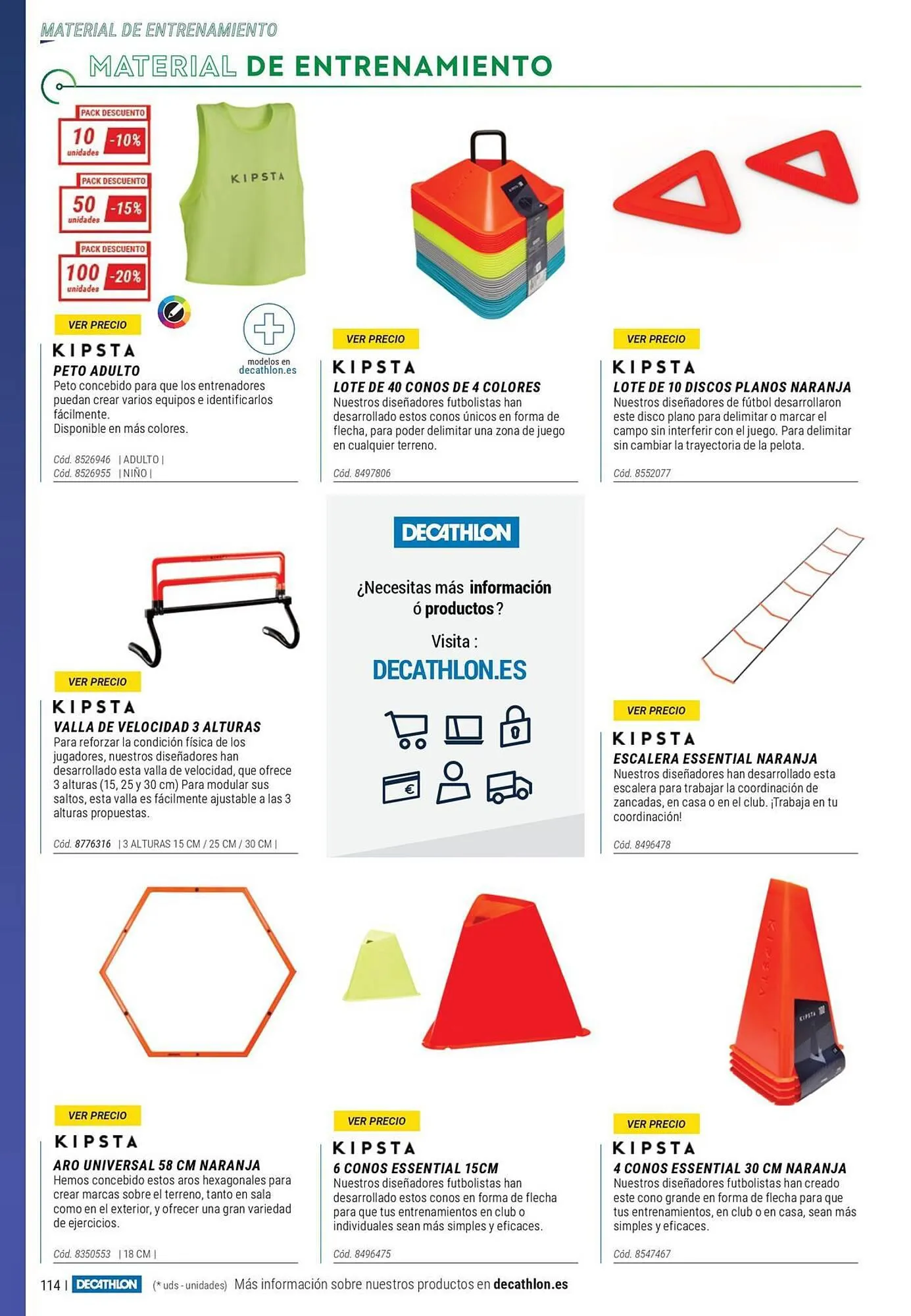 Catalogo de Catálogo Decathlon 9 de abril al 31 de diciembre 2024 - Pag 114