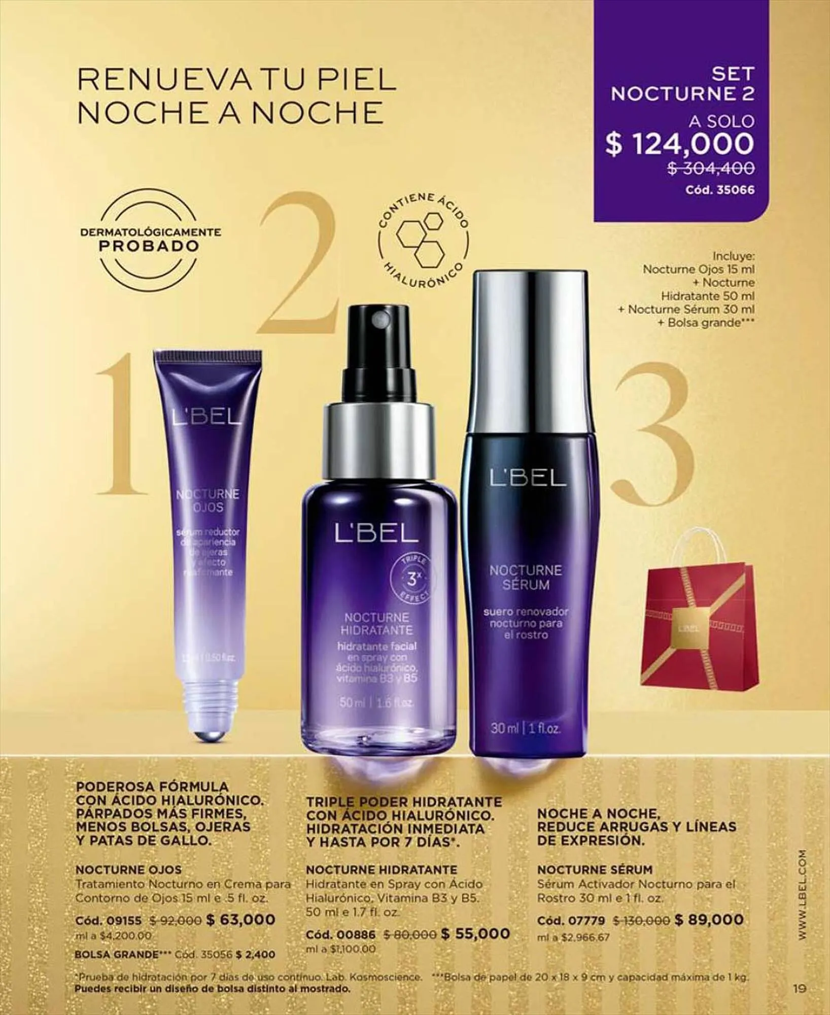 Catalogo de Catálogo L'bel 15 de septiembre al 10 de noviembre 2023 - Pag 19