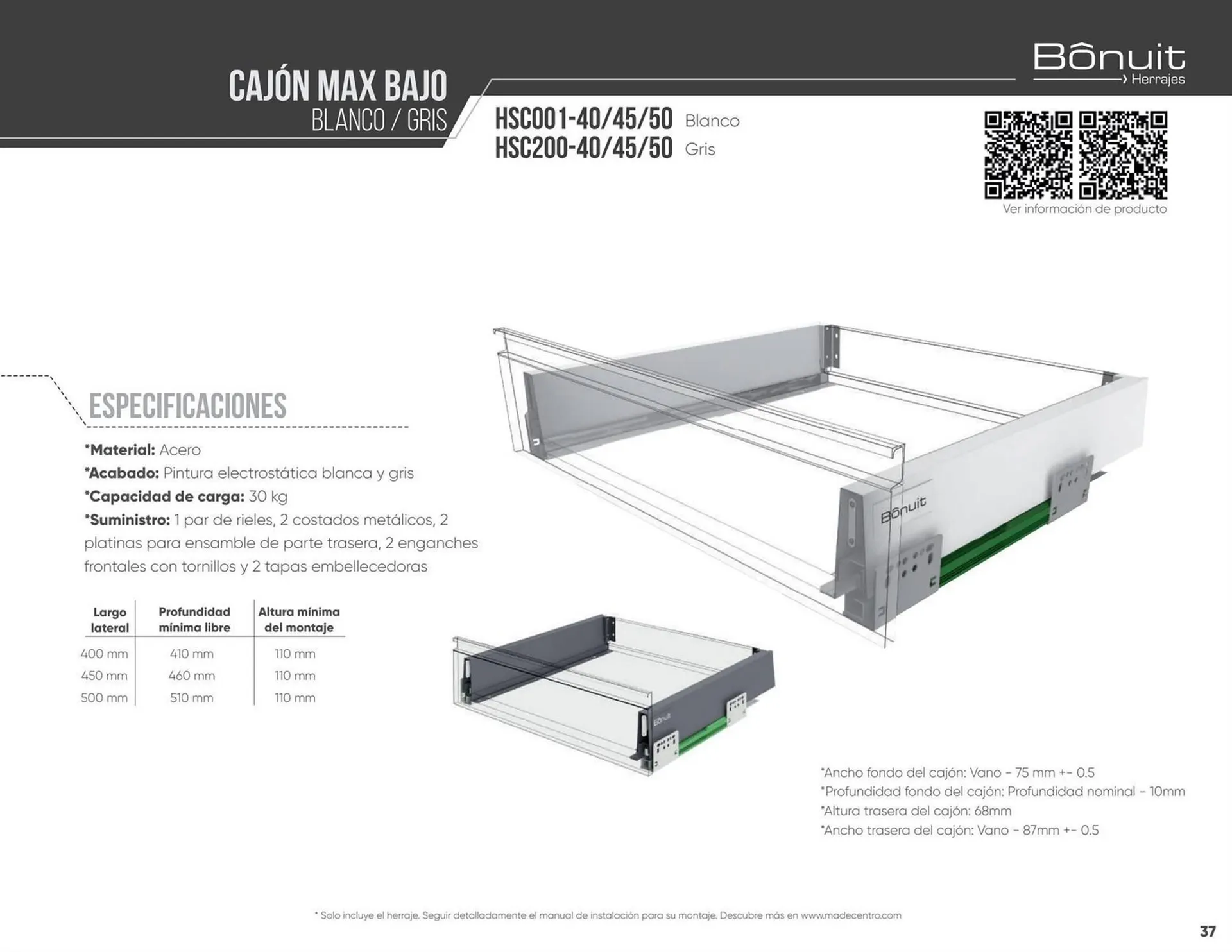 Catalogo de Catálogo Madecentro 14 de septiembre al 31 de diciembre 2024 - Pag 37