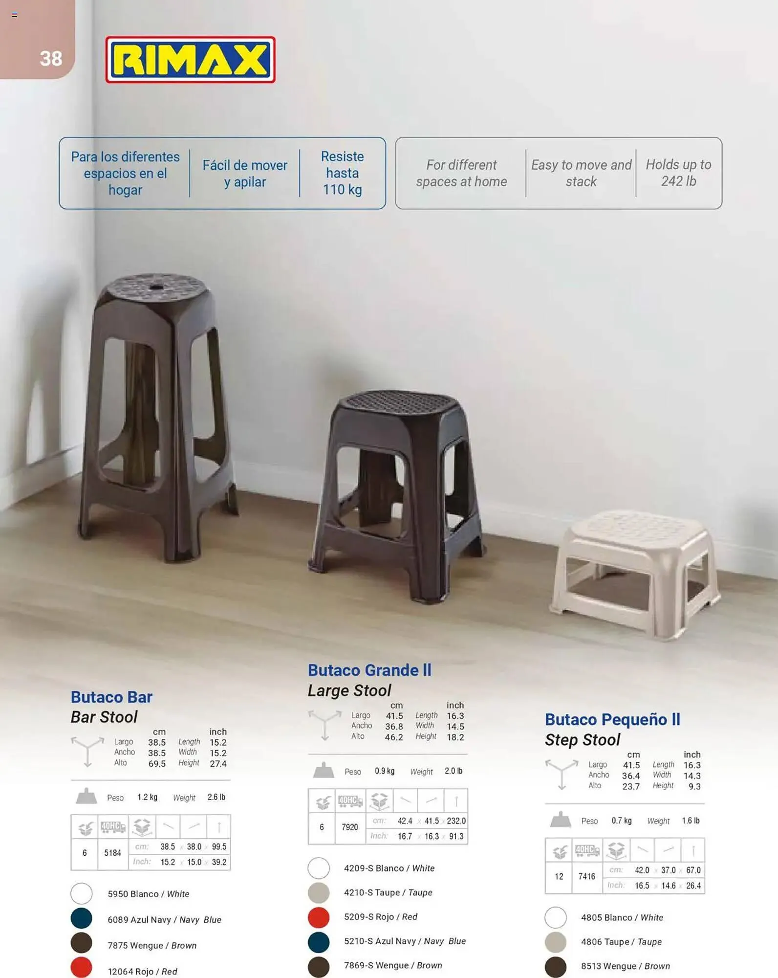 Catalogo de Catálogo Rimax 1 de mayo al 31 de diciembre 2025 - Pag 38