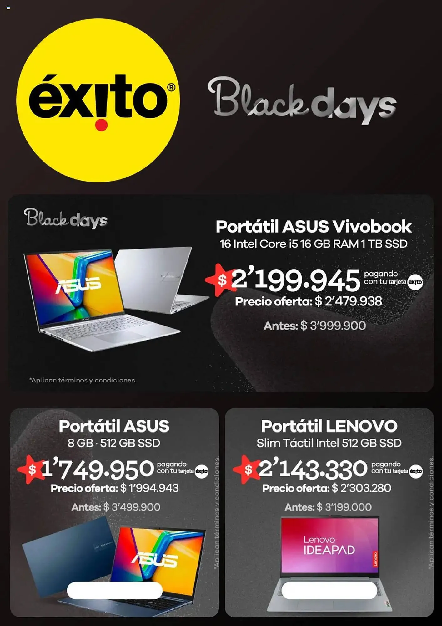 Catalogo de Catálogo Éxito 27 de mayo al 1 de junio 2025 - Pag 1
