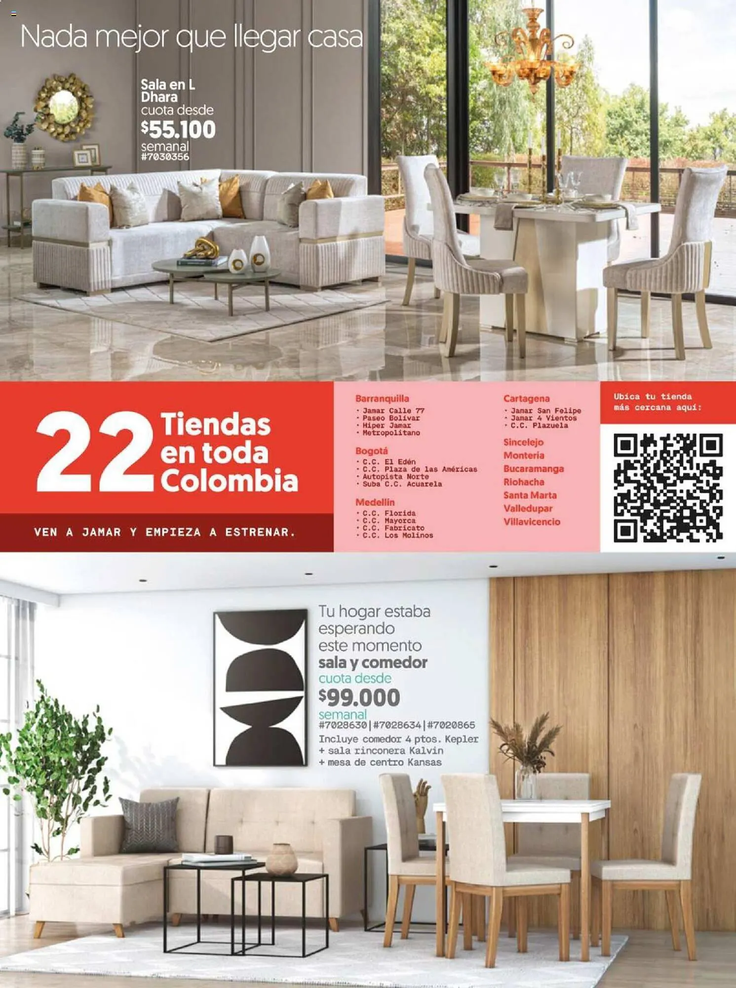 Catalogo de Catálogo Muebles Jamar 9 de noviembre al 7 de enero 2024 - Pag 14