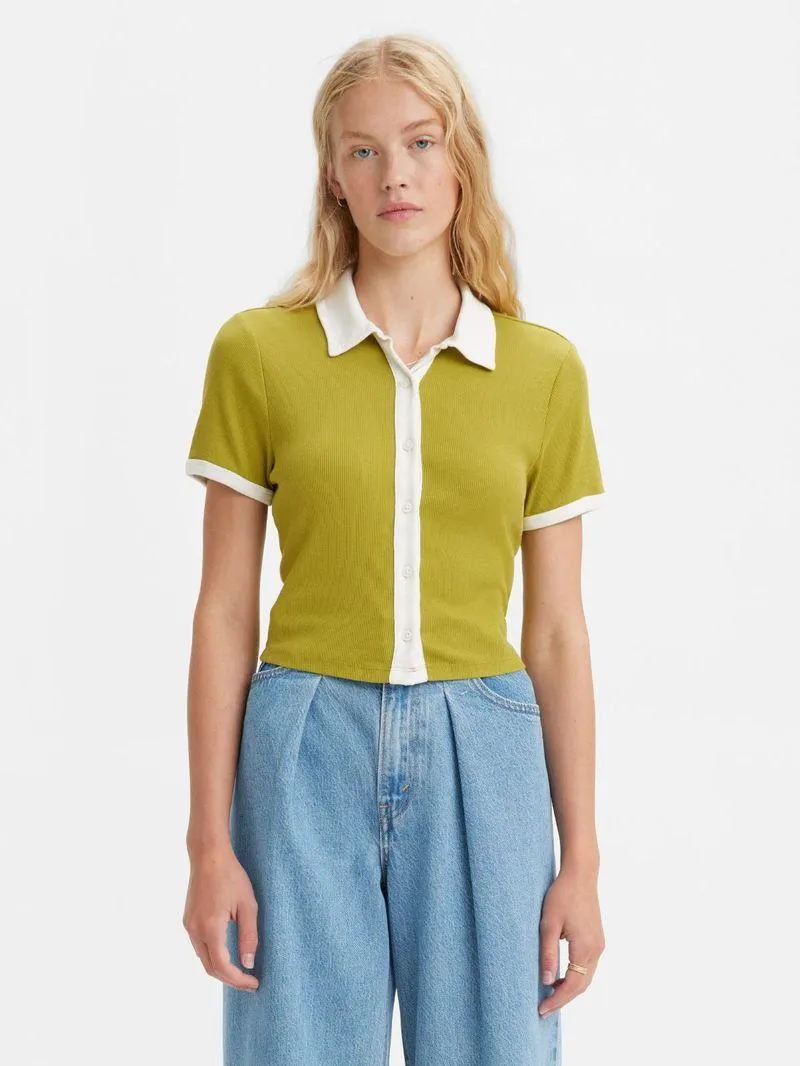Camisa Polo Levi’s® Crop Para Mujer
