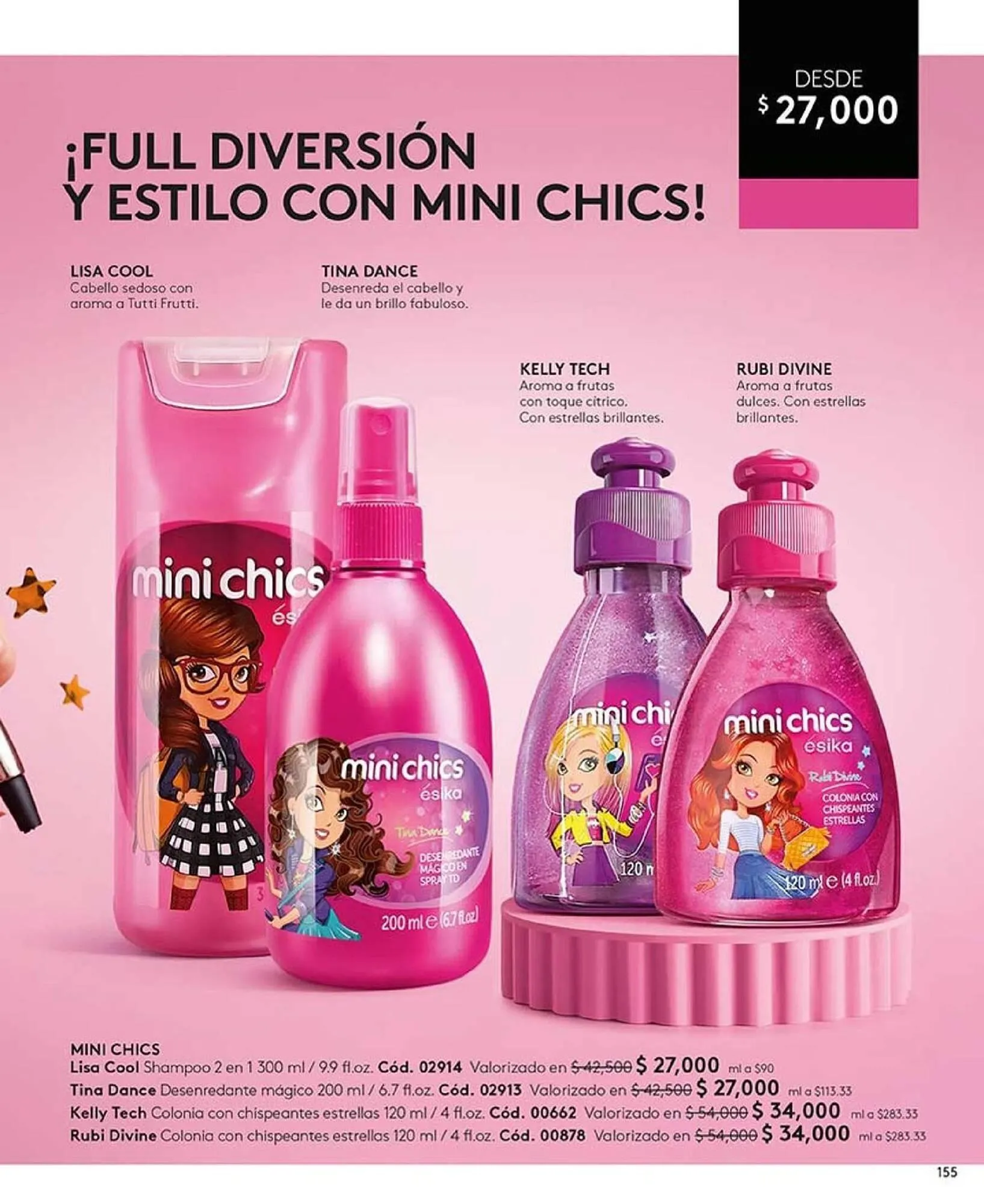 Catalogo de Catálogo Ésika 25 de marzo al 30 de abril 2025 - Pag 155