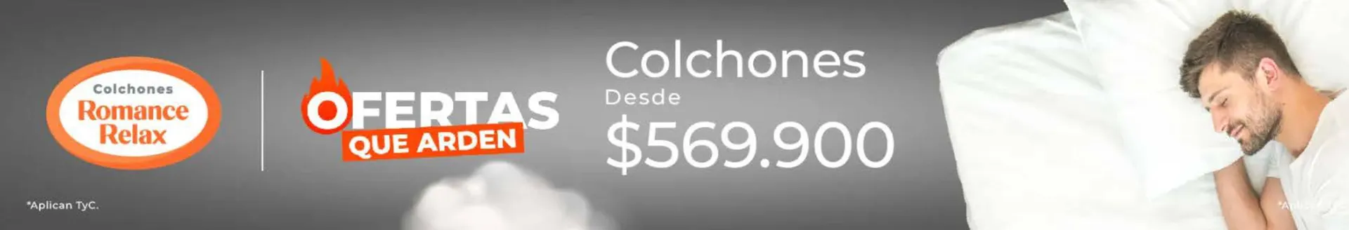 Catalogo de Catálogo Colchones Romance Relax 25 de marzo al 31 de marzo 2026 - Pag 8