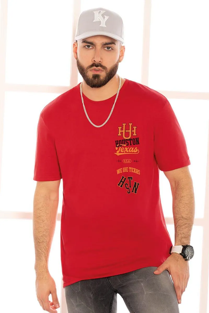 CAMISETA MANGA CORTA Rojo