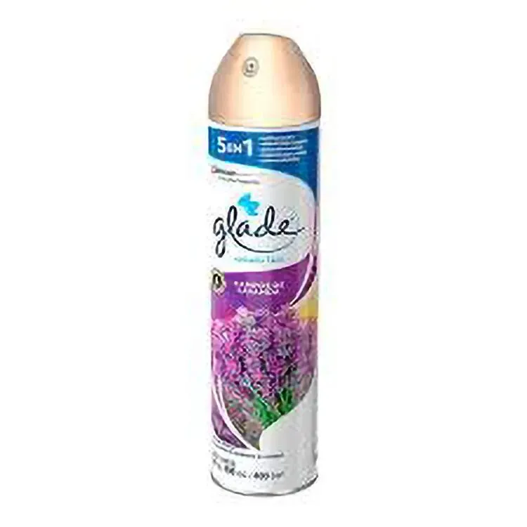 Ambientador Glade Aerosol Campos De Lavanda Frasco por 400 ML