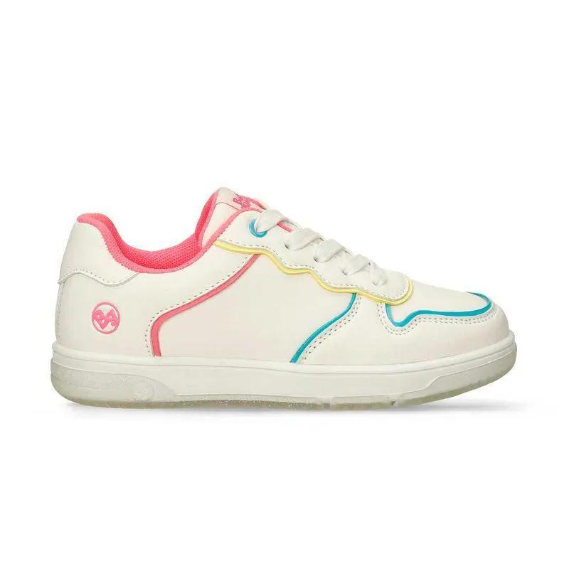 Tenis Casuales Blanco Bubblegummers Quimon Niña