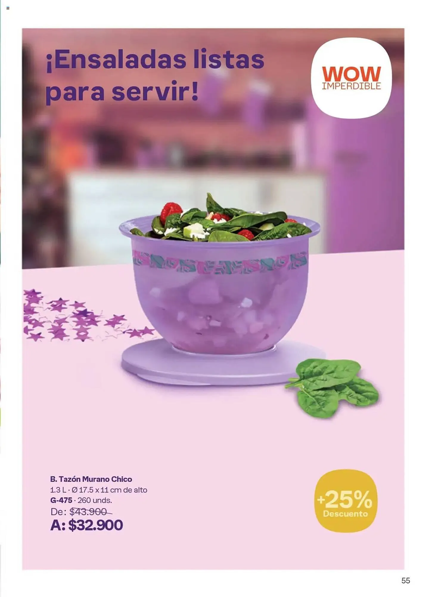 Catalogo de Catálogo Tupperware 29 de noviembre al 26 de diciembre 2024 - Pag 55