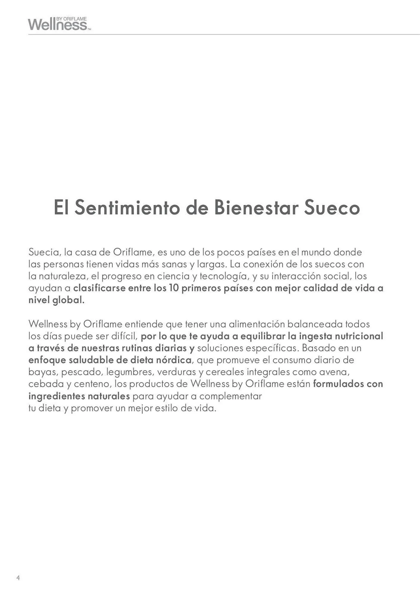 Catalogo de Catálogo Oriflame 8 de septiembre al 30 de noviembre 2023 - Pag 4