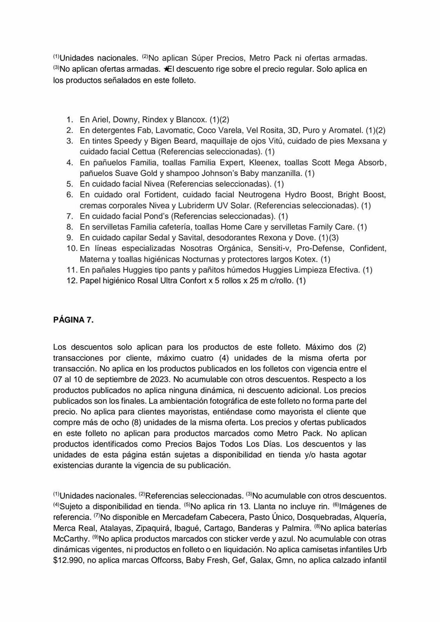 Catalogo de Catálogo Metro 7 de septiembre al 10 de septiembre 2023 - Pag 14