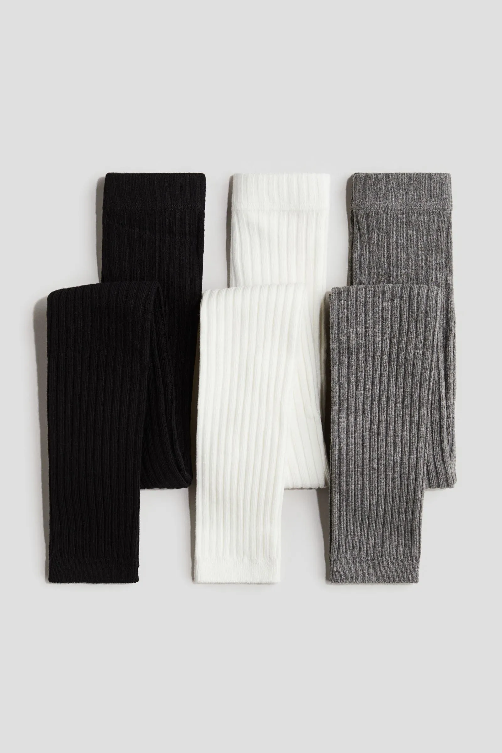 Pack de 3 medias pantalón sin pies - H&M Colombia | Moda online, ropa de Mujer, Hombre, Bebé y Niños | H&M CO